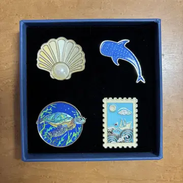 오사카 간사이 엑스포 카타르관 한정판 핀즈 핀 배지 새상품