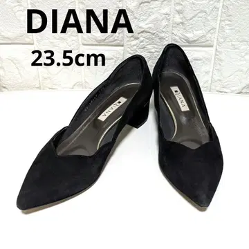새상품급 DIANA 펌프스 청키힐 스틸레토 23.5cm