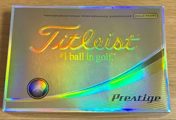타이틀리스트 프레스티지 골프공 골드 펄 (12구)