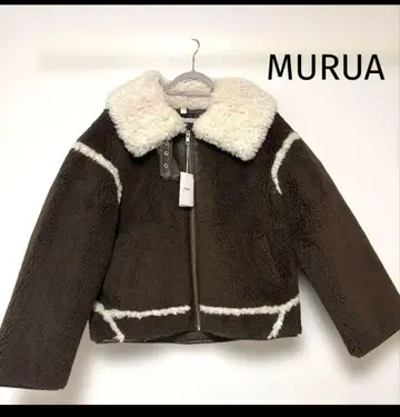 MURUA 아우터 무스탕 코트