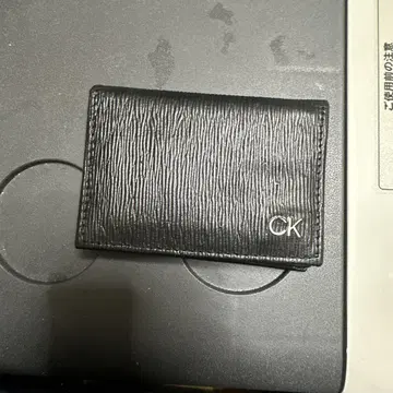 Calvin Klein 블랙 카드 케이스