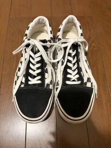 90s-00s VANS 체커 패턴 스니커즈