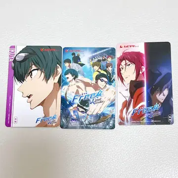 Free!FS 전편&후편 키리시마 이쿠야 무비티켓 3장 세트 [기사용]