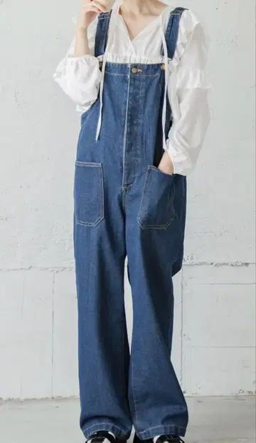 오버롤 데님