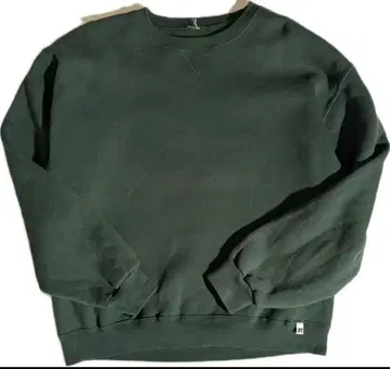 RUSSEL 러셀 맨투맨 그린