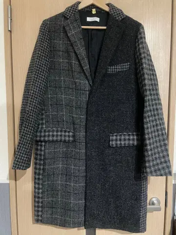 BEAUTY & YOUTH 체스터 코트 Harris Tweed