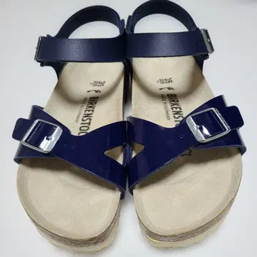 BIRKENSTOCK 여성용 샌들 네이비