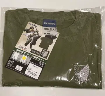 초특가!! 진격의 거인 조사병단 원포인트 자수 T셔츠 가성비