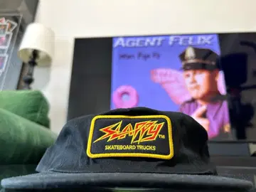USA SLAPPY TRUCKS 슬래피 트럭 스케이트보드 캡 블랙