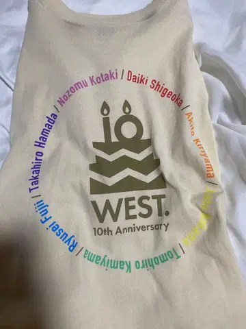 WEST. T셔츠