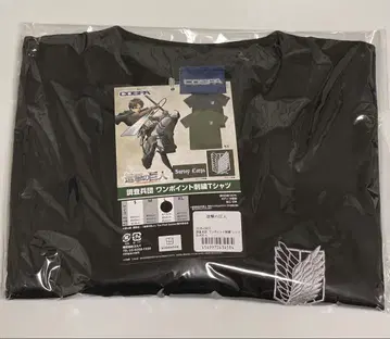 초특가!! 진격의 거인 조사병단 원포인트 자수 T셔츠 가성비