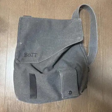 BoTT 그레이 토트백 캔버스