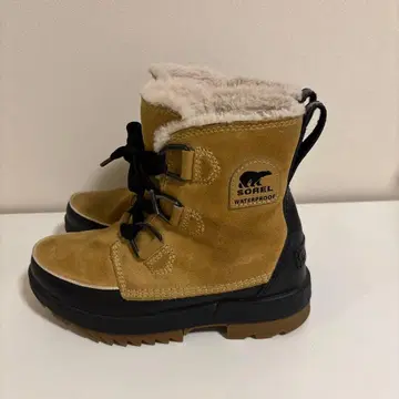 SOREL 방수 베이지 숏부츠 23cm