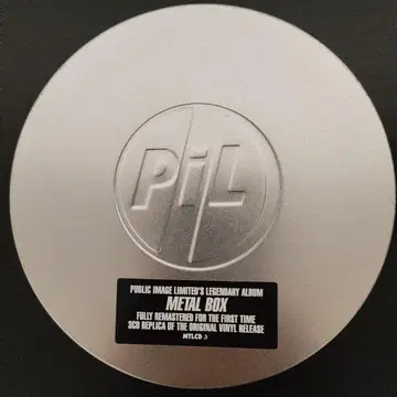 Public Image Ltd. Metal Box 3CD