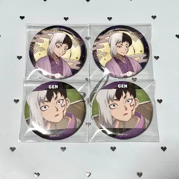 Dr.STONE 겐 행운 고양이 캔뱃지