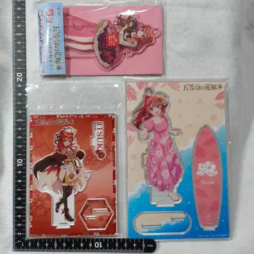 5등분의 신부 나카노 이츠키 아크릴 스탠드 3개 세트 고토요메 애니메이션