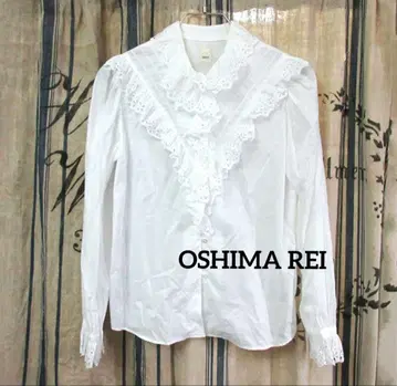새상품급 40000엔 OSHIMA REI 오오시마레이 셔츠 블라우스