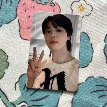 BTS FACE JPFC 지민 럭키 드로우 한정판 트레이딩 카드