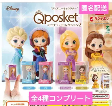 디즈니 Qposket 큐포스켓 미니어처 컬렉션 2 (전 4종 컴프)