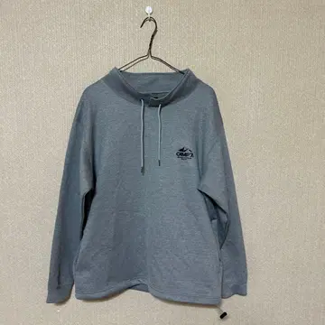 CAMP7 그레이 하이넥 트레이닝복