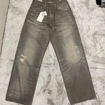 ZARA 배기핏 청바지 빈티지 데미지 가공