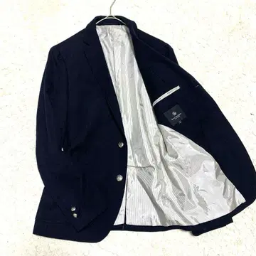 컨디션 최상 유나이티드 애로우즈 테일러드 자켓 은색 버튼 네이비 블레이저
