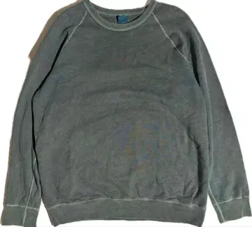 GOOD ON 맨투맨 래글런 슬리브 피그먼트 다이 L