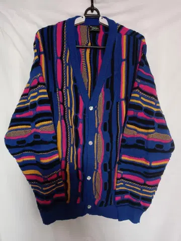 BACKERS 바커스 쿠지풍 3D 니트 가디건