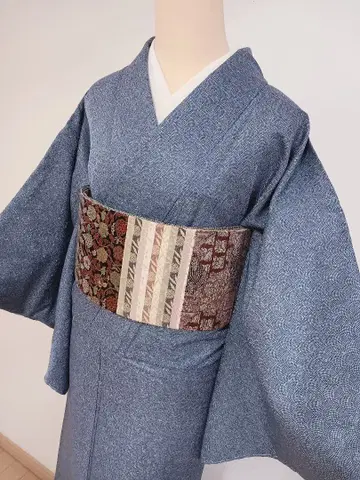 세탁 가능한 에도 코몬 상어 패턴 탁한 파란색 L 사이즈