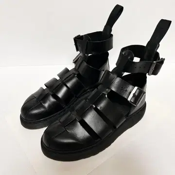 닥터마틴 블랙 스트랩 샌들 25cm