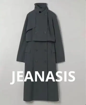 멀티 WAY 유르 트렌치코트 흑먹색