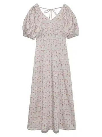 snidel Williammorris 내로우 프린트 원피스
