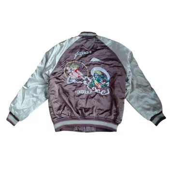 [풍신뇌신 자수 요코스카 스카잔 빈티지 M]