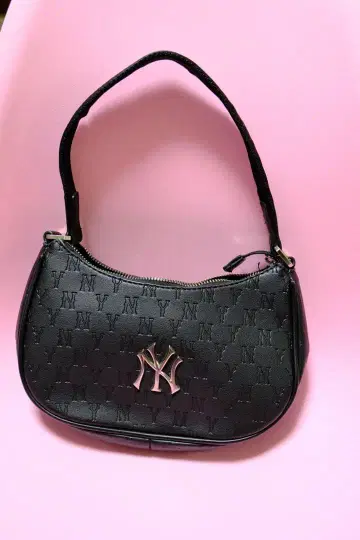 MLB 모노그램 Embo 뉴욕 양키스 NY 로고 블랙