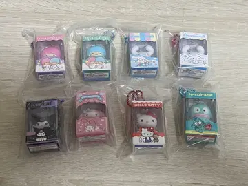 산리오 캐릭터즈 초코 박스 8개 세트 [ 시크릿 포함 ]