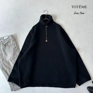 새상품급 TOTEME 토템 터틀넥 니트 오버 사이즈 루즈핏