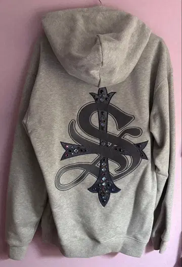 Supplier 그레이 후드 부착 후드티