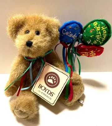 레어 Boyds Bears의 [ Happy Birthday ] 테디베어