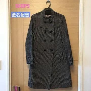 SHIPS 쉽스 깅엄 체크 코트