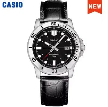 CASIO 쿼츠 손목시계 블랙