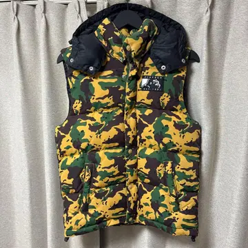 XLARGE 카모플라쥬 다운 베스트