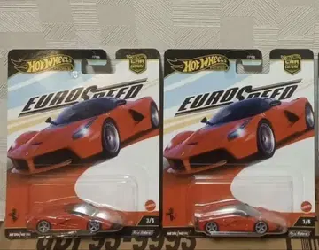 2대 세트 핫휠 유로 스피도 LAFERRARI 페라리