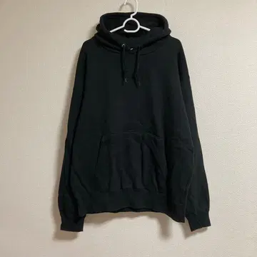무지 후드티 블랙 XL 사이즈
