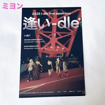 idle 회장 한정판 FC 복권 특전 엽서 아이-dle 미연