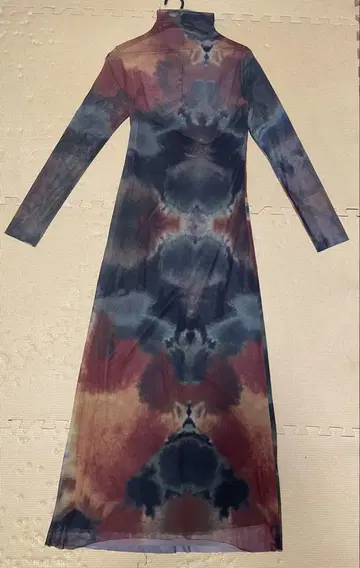 Desigual 타이다이 패턴 롱 드레스 L 사이즈