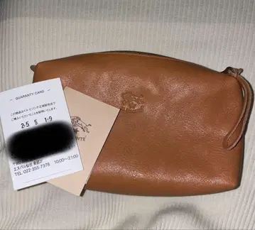 [ 미사용 새상품 보증서 포함 ] 일비종떼 파우치