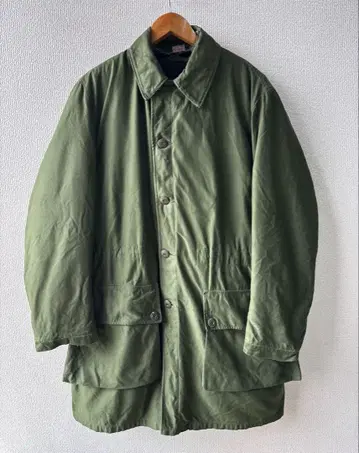 빈티지 스웨덴군 M-59 필드 코트 C50 밀리터리