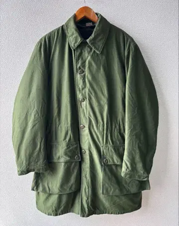 빈티지 스웨덴군 M-59 필드 코트 C50 밀리터리