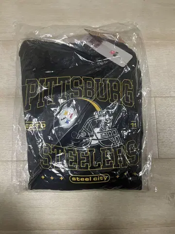 NFL 피츠버그 스틸러스 블랙 후드티 USL 사이즈