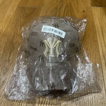뉴욕 양키스 베이지 캡